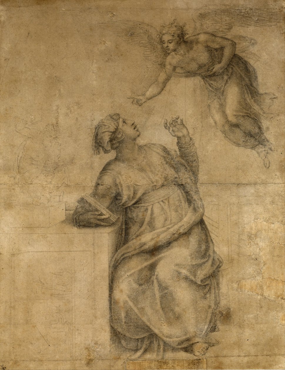 Zvěstování Panně od Michelangelo Buonarroti