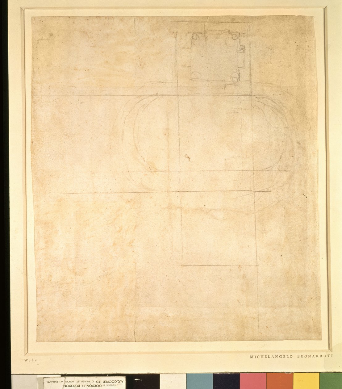 Architektonické kreslení od Michelangelo Buonarroti