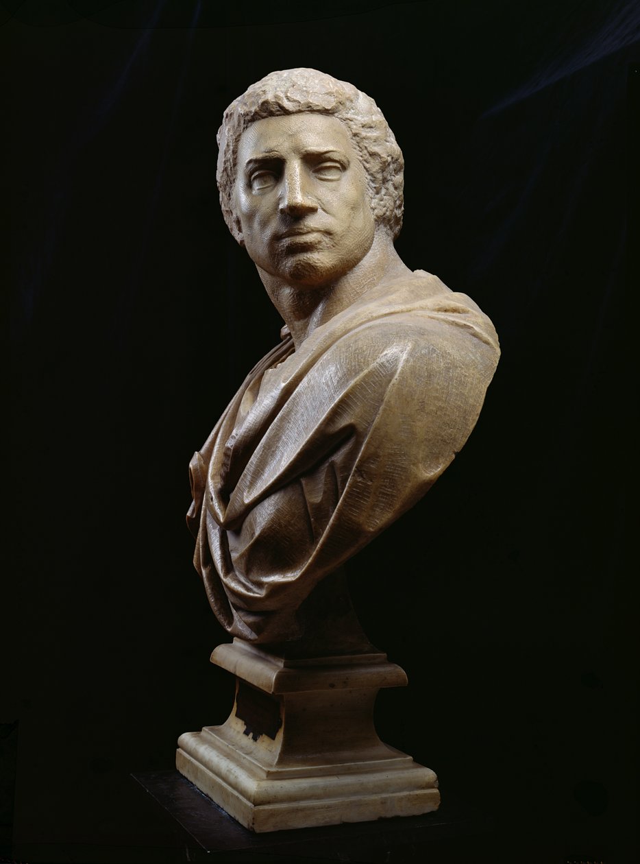 Busta Bruta (85-42 př.nl) kolem 1540 (mramor) (viz také 79848) od Michelangelo Buonarroti