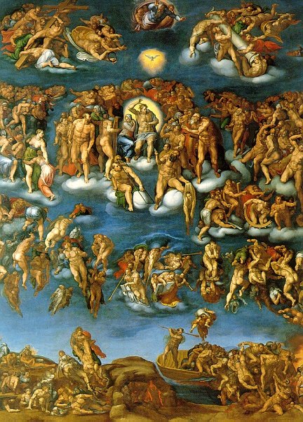 Poslední soud od Michelangelo Buonarroti