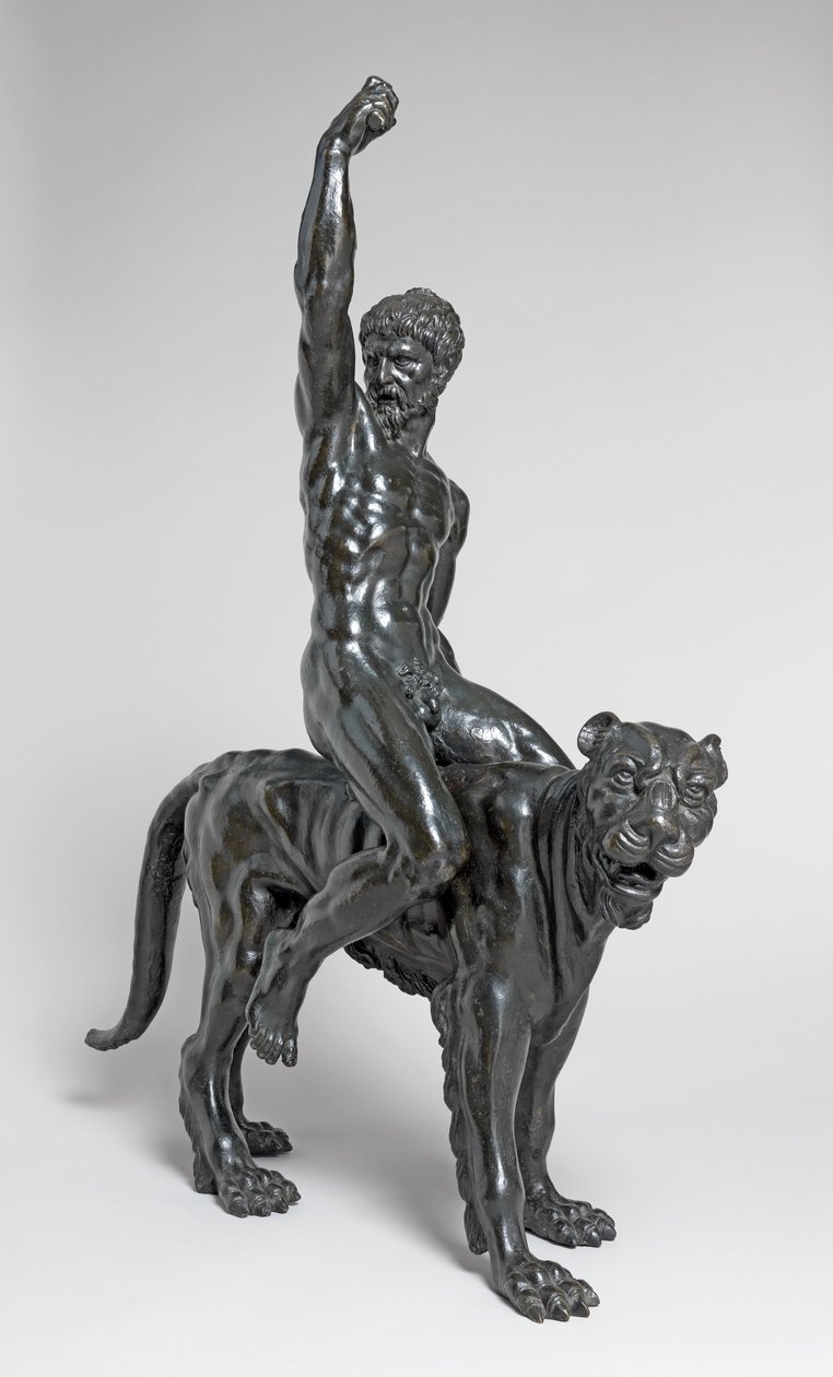 Nude bachants jezdící na panterech od Michelangelo Buonarroti