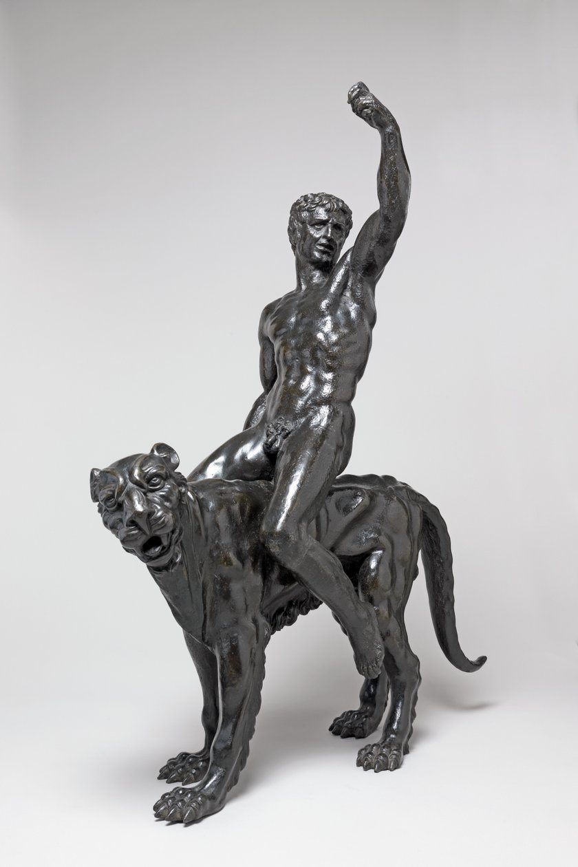 Nude bachants jezdící na panterech od Michelangelo Buonarroti