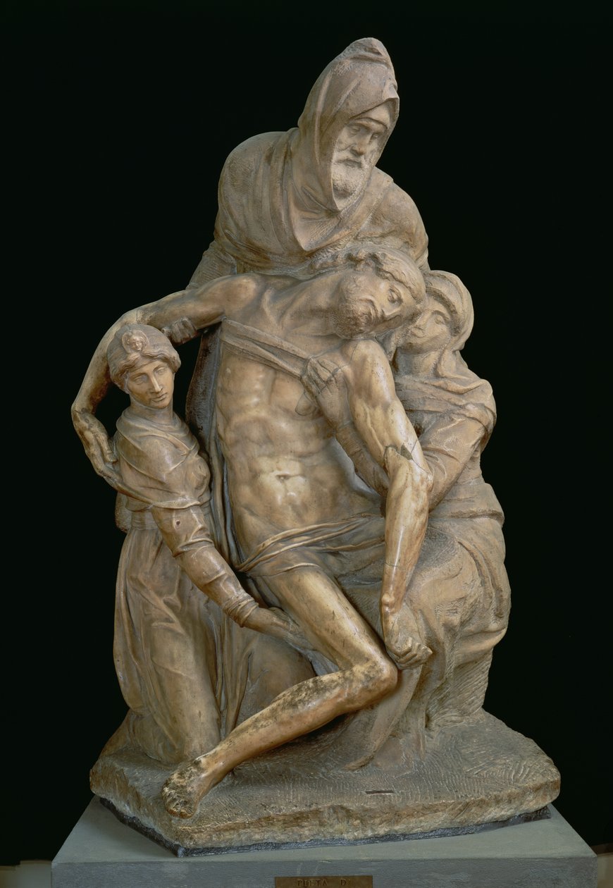 Pieta, 1553 (mramor) od Michelangelo Buonarroti