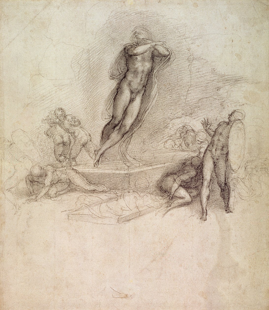 Studium pro Vzestup od Michelangelo Buonarroti