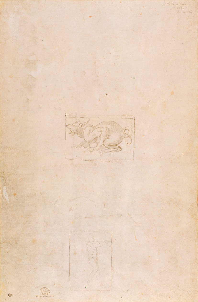 W.54 Studie draka od Michelangelo Buonarroti