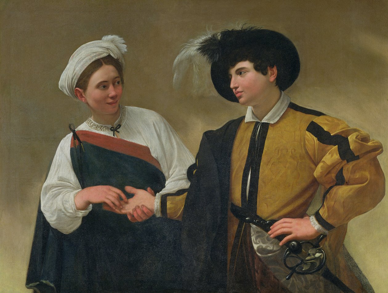Věštkyně (La Buona Ventura), kolem roku 1594 od Michelangelo Merisi Caravaggio