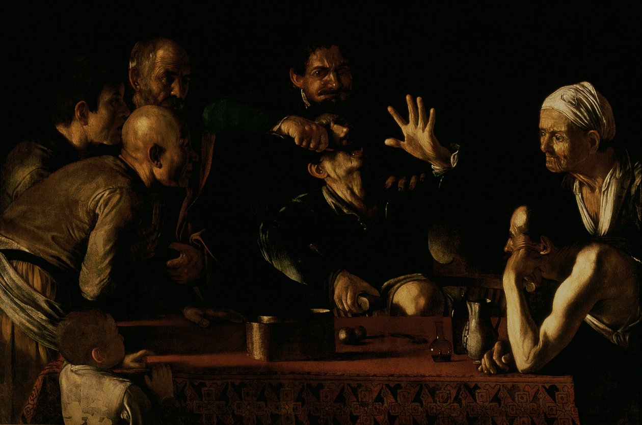 Extrakce zubu od Michelangelo Merisi Caravaggio