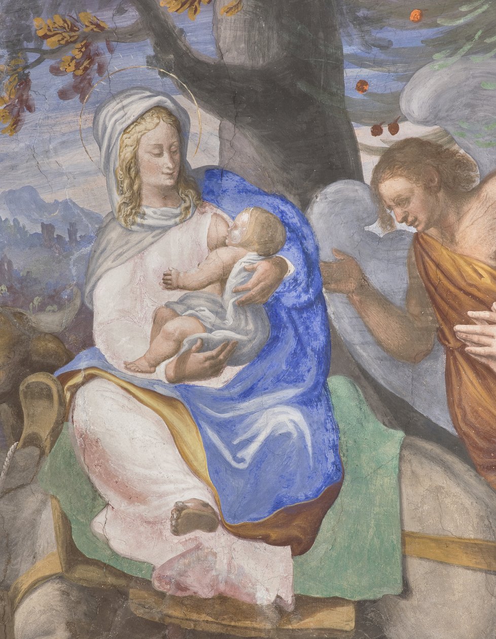 Scény ze života Panny Marie, detail 3498750 & 3498755 od Michelangelo Carminati