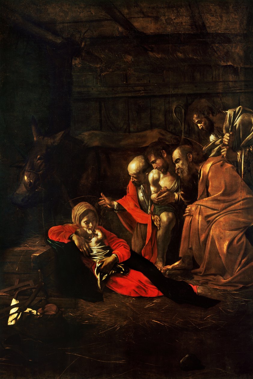 Klanění ovčáků od Michelangelo Merisi Caravaggio