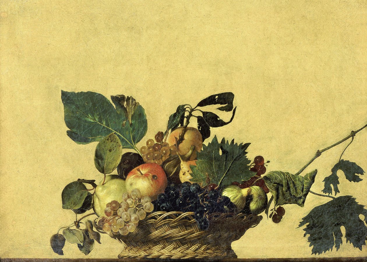 Košík ovoce od Michelangelo Merisi Caravaggio