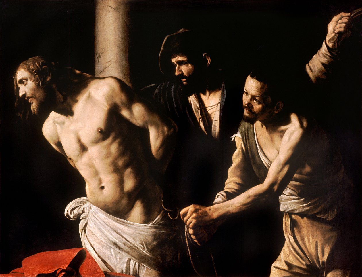 Kristus u sloupu od Michelangelo Merisi Caravaggio