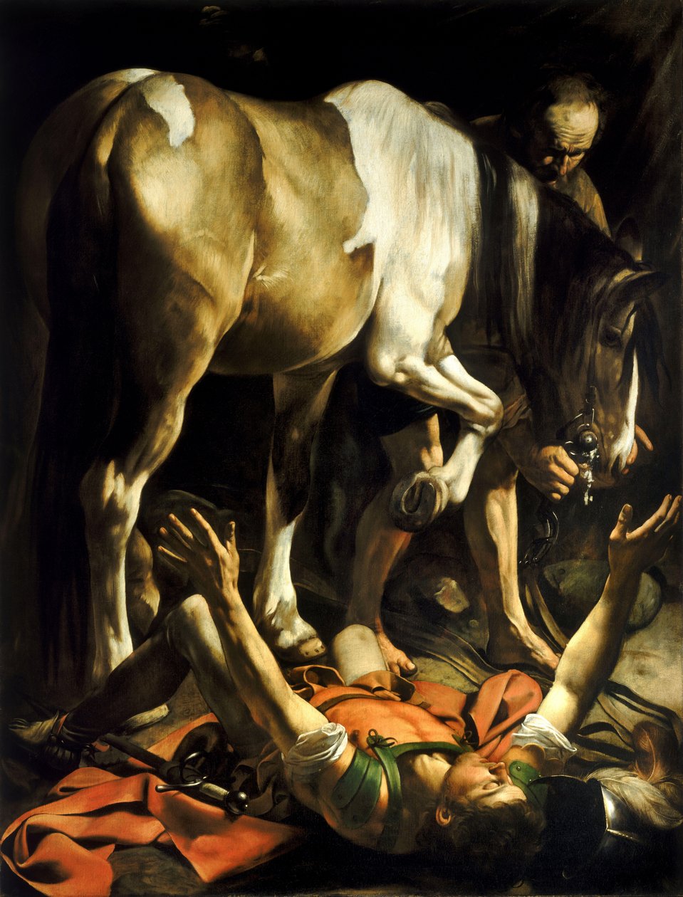 Konverze na cestě do Damašku od Michelangelo Merisi Caravaggio