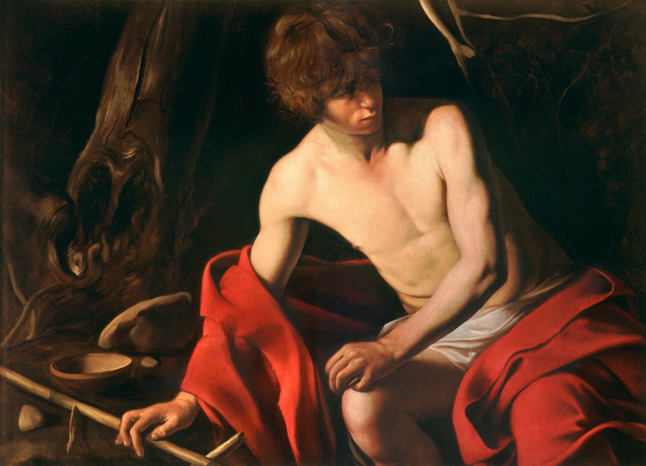 Jana Křtitele od Michelangelo Merisi Caravaggio