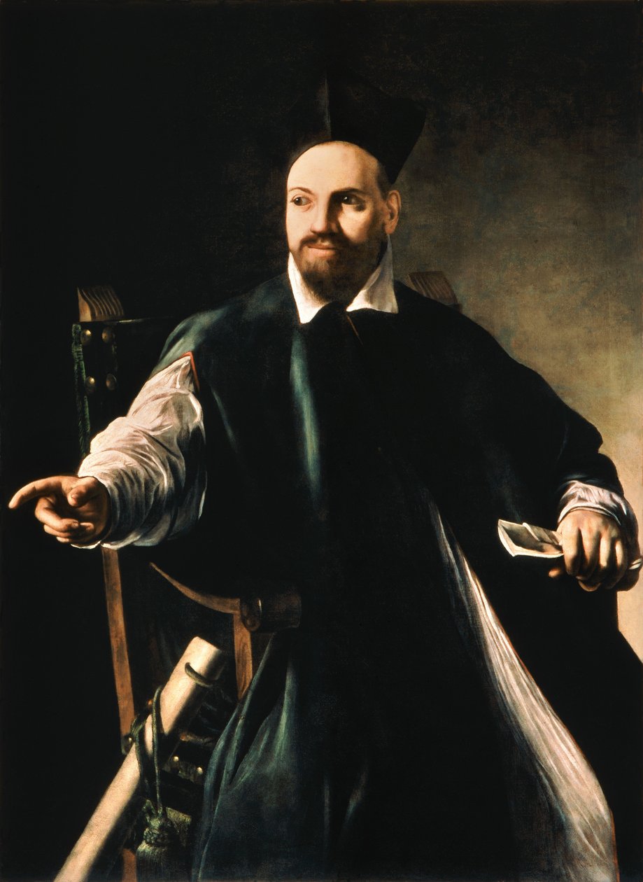 Portrét Maffeo Barberini od Michelangelo Merisi Caravaggio
