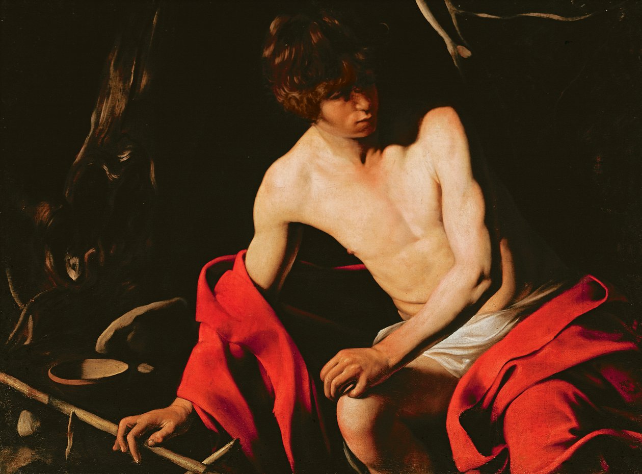 Sv. Jan Křtitel, kolem 1598-99 od Michelangelo Merisi Caravaggio