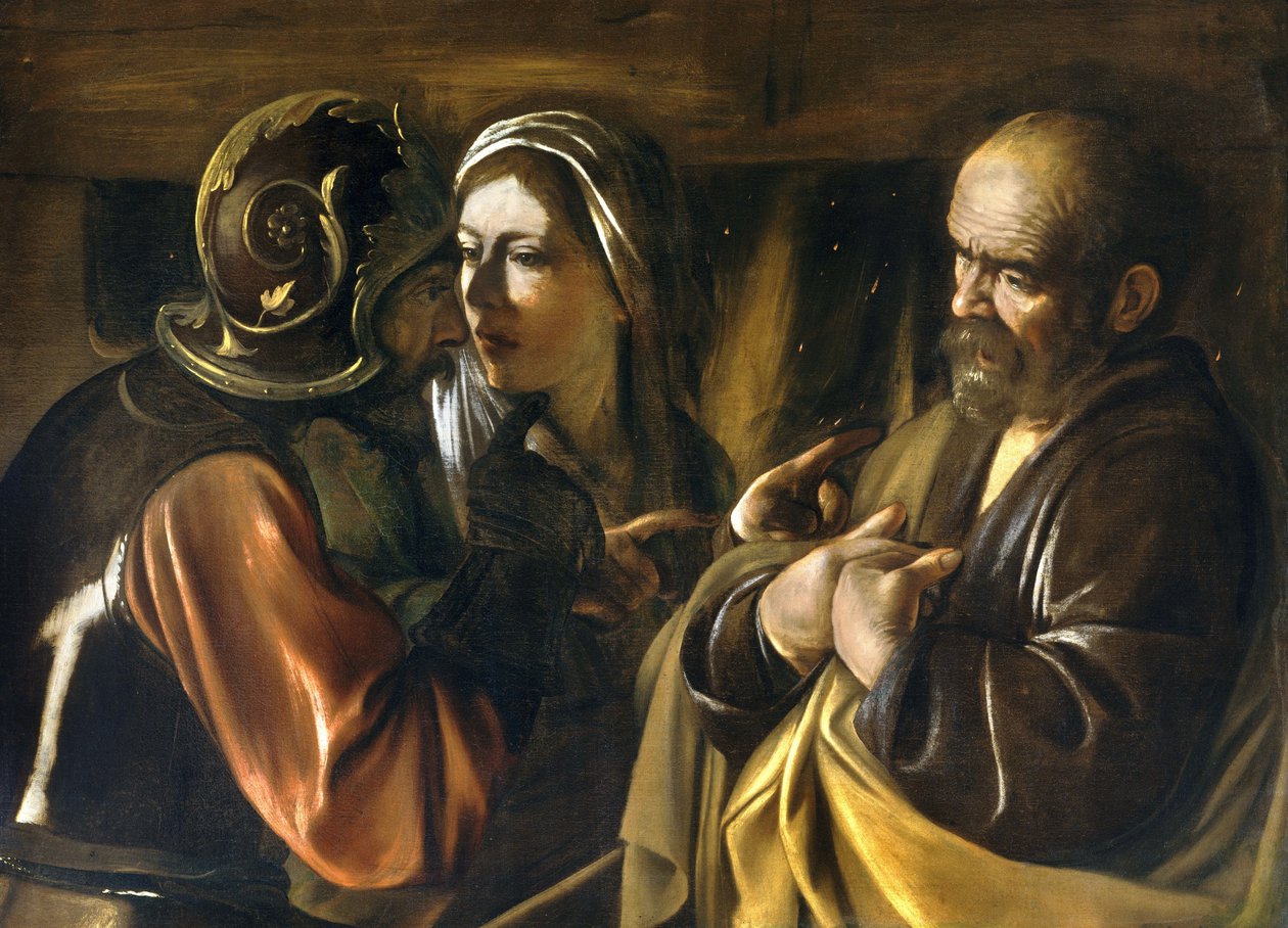 Odmítnutí svatého Petra od Michelangelo Merisi Caravaggio
