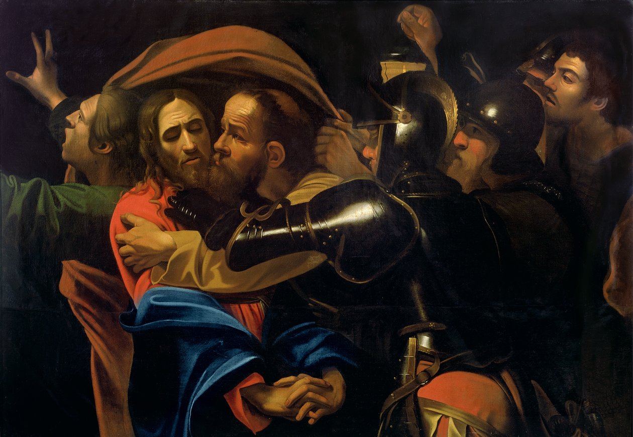 Přijetí Krista od Michelangelo Merisi Caravaggio