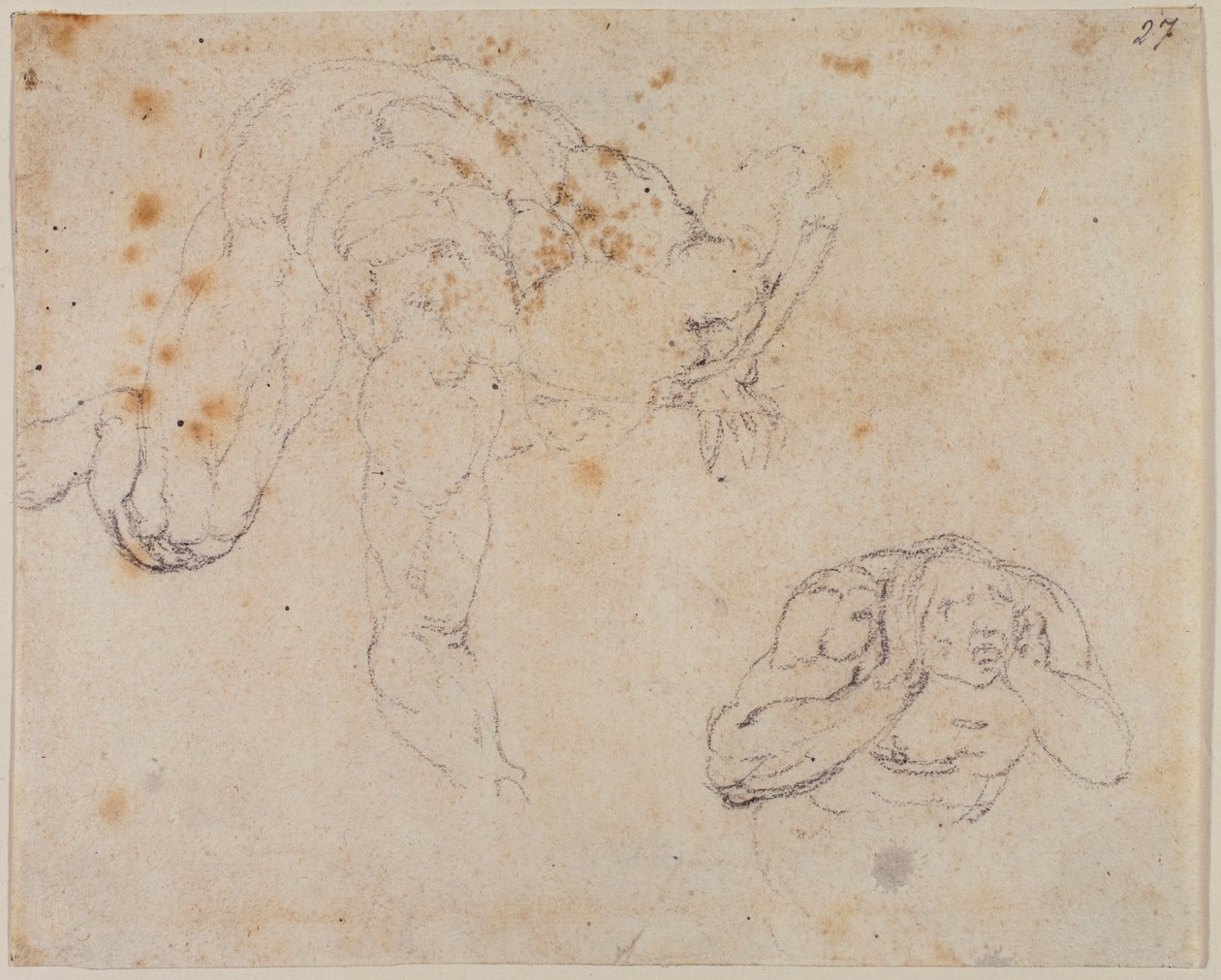 Kopie z Posledního soudu od Michelangelo (after) Buonarroti