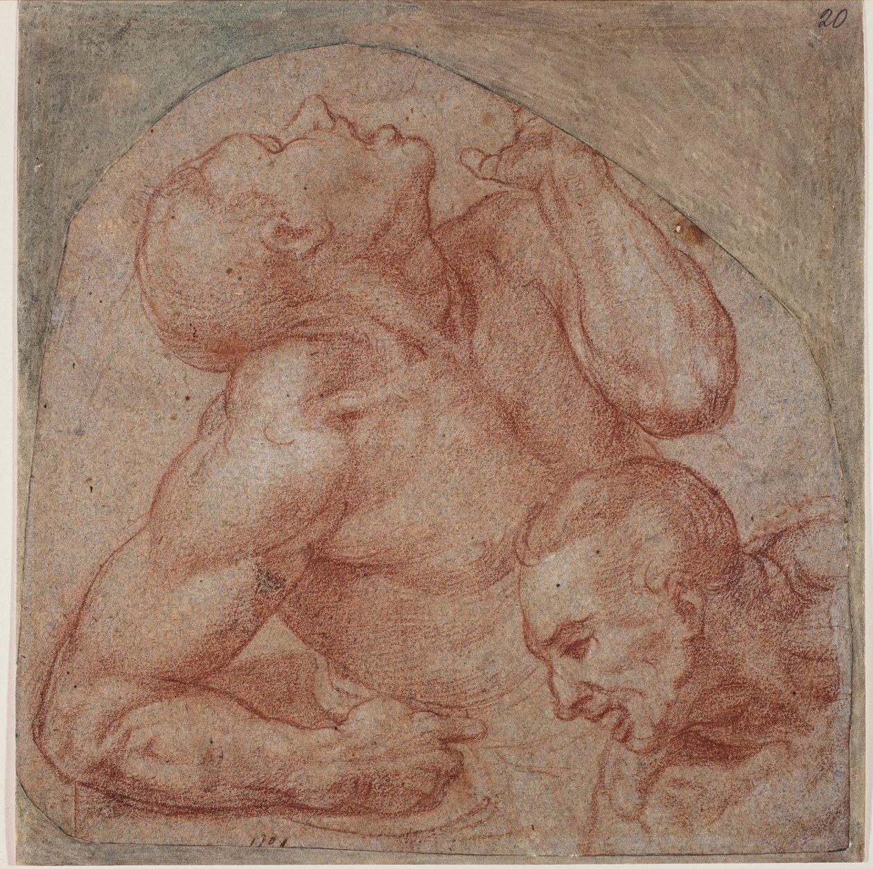 Kopie z Posledního soudu od Michelangelo (after) Buonarroti