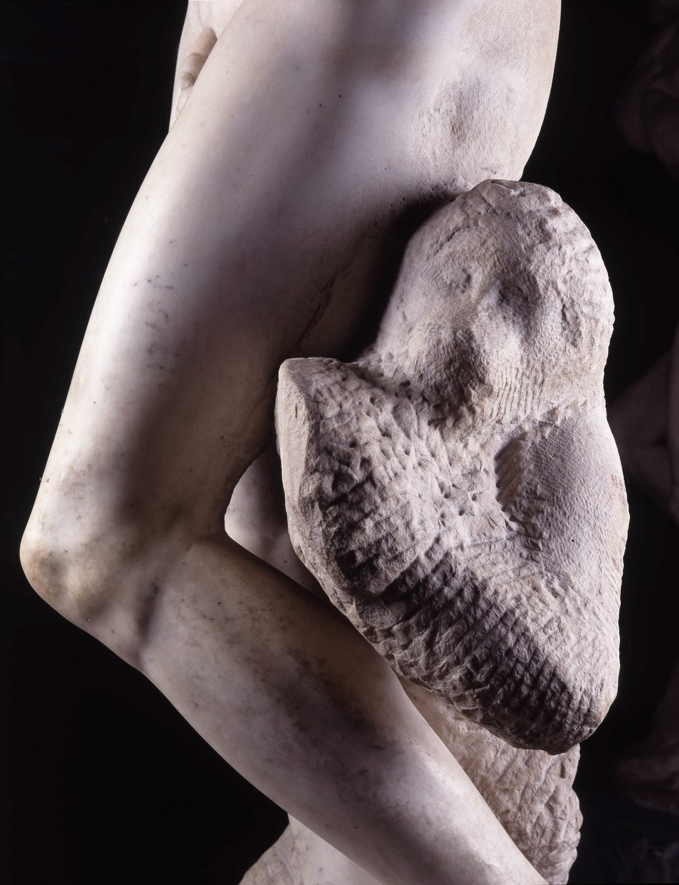 V zajetí, známý jako The Dying Slave od Michelangelo Buonarroti