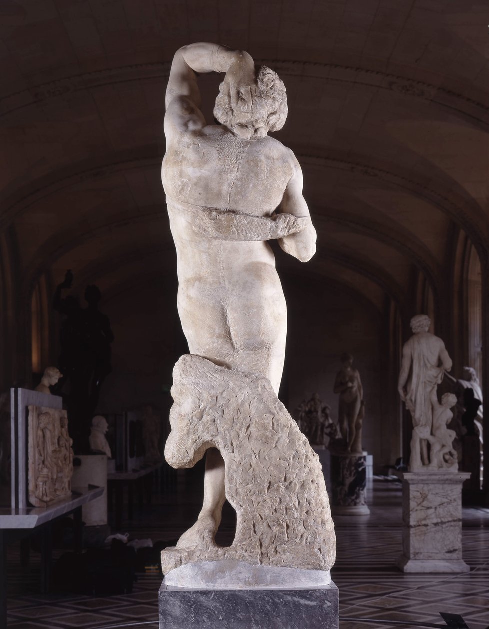 V zajetí, známý jako The Dying Slave od Michelangelo Buonarroti