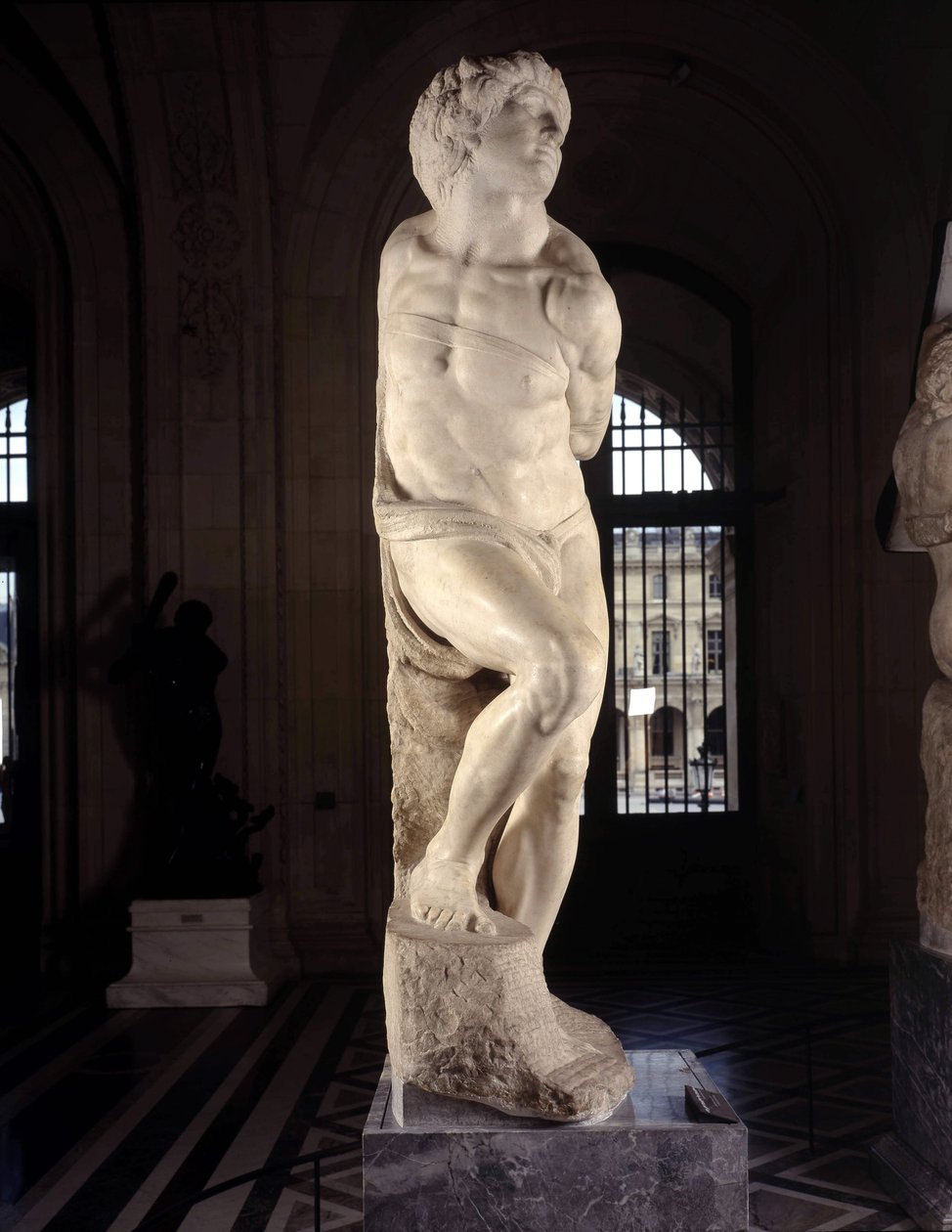 V zajetí, známý jako The Rebel Slave od Michelangelo Buonarroti