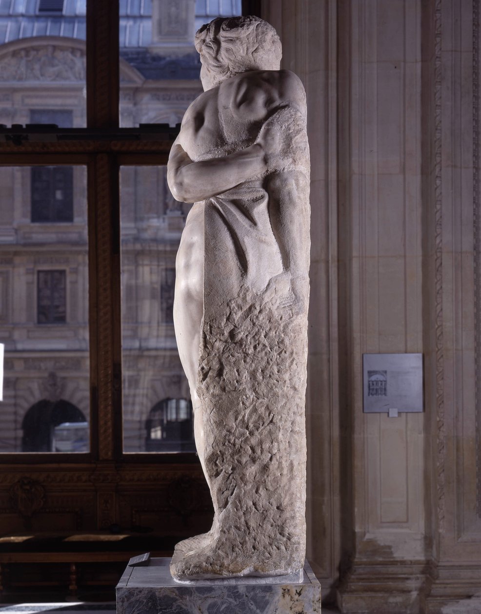 V zajetí, známý jako The Rebel Slave od Michelangelo Buonarroti