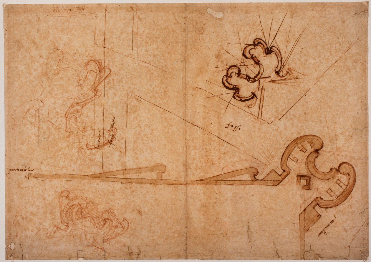 Opevnění Porta al Prato od Michelangelo Buonarroti