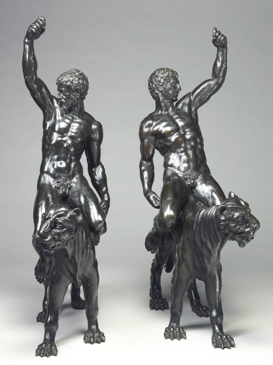 Nude bachants jezdící na panterech od Michelangelo Buonarroti