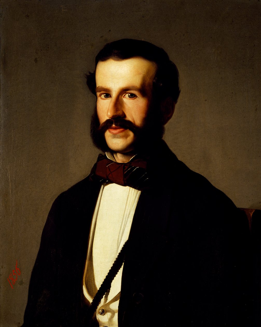 Portrét muže, Michel Angelo Pittatore (1825-1923), olej na plátně, 59x72 cm od Michelangelo Buonarroti
