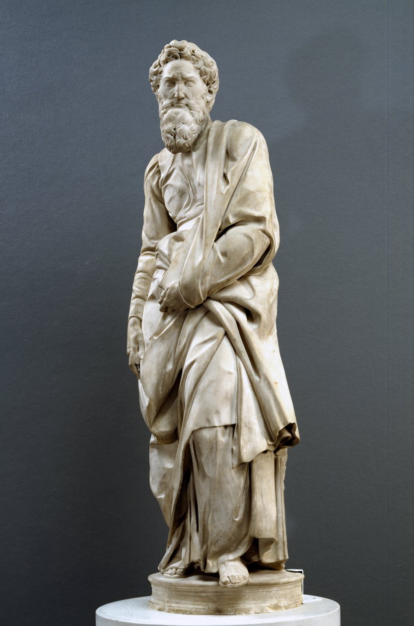 Svatý Pavel, od oltáře Piccolomini, 1501-4 (mramor) (viz 134171 a 134173) od Michelangelo Buonarroti