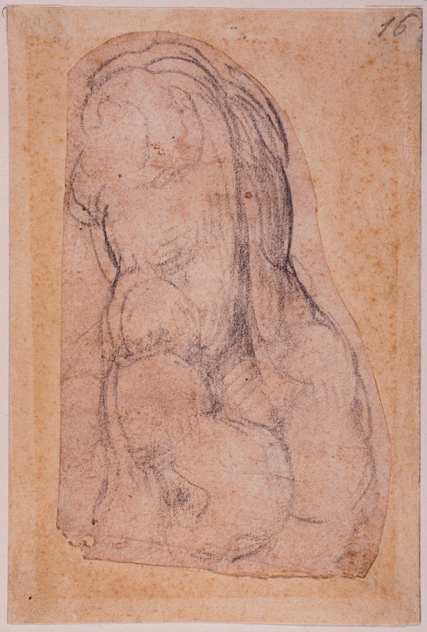 Studie antické Venuše od Michelangelo Buonarroti