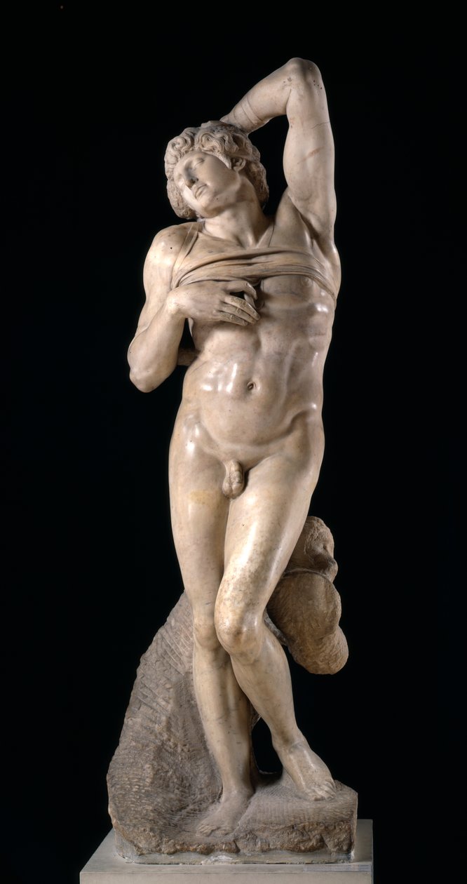 Umírající otrok, 1513-1515 od Michelangelo Buonarroti