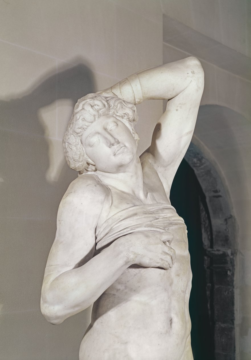 Umírající otrok, 1513-15 od Michelangelo Buonarroti