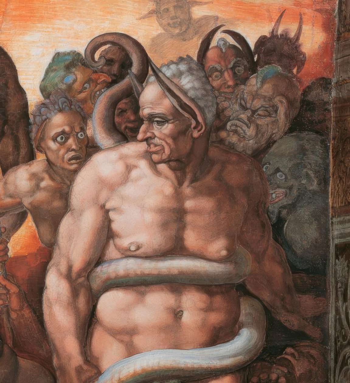 Poslední soud, od Michelangelo Buonarroti