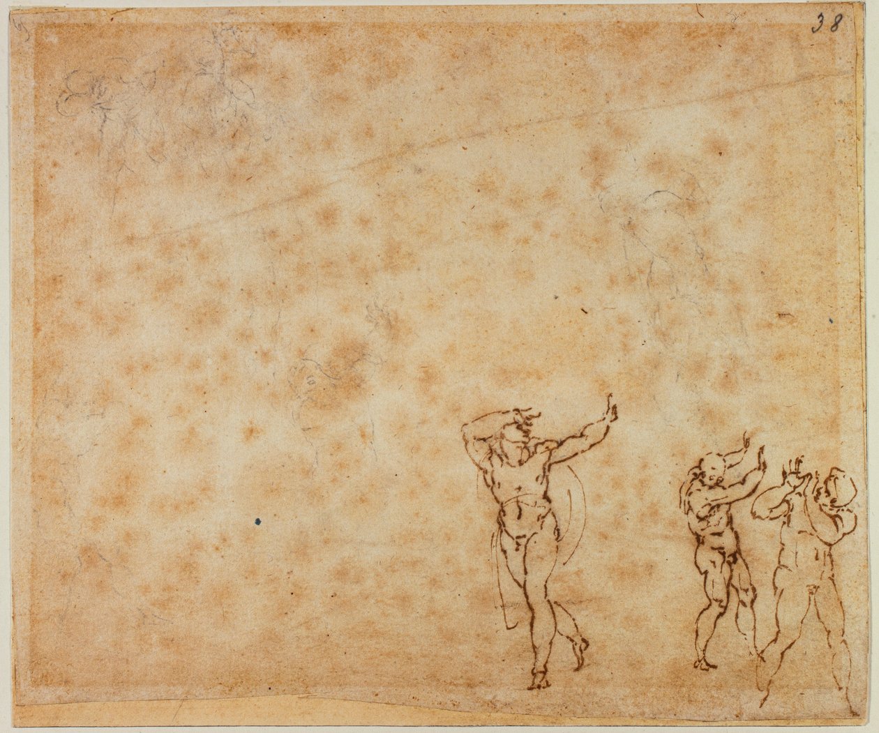 Tři akty od Michelangelo Buonarroti