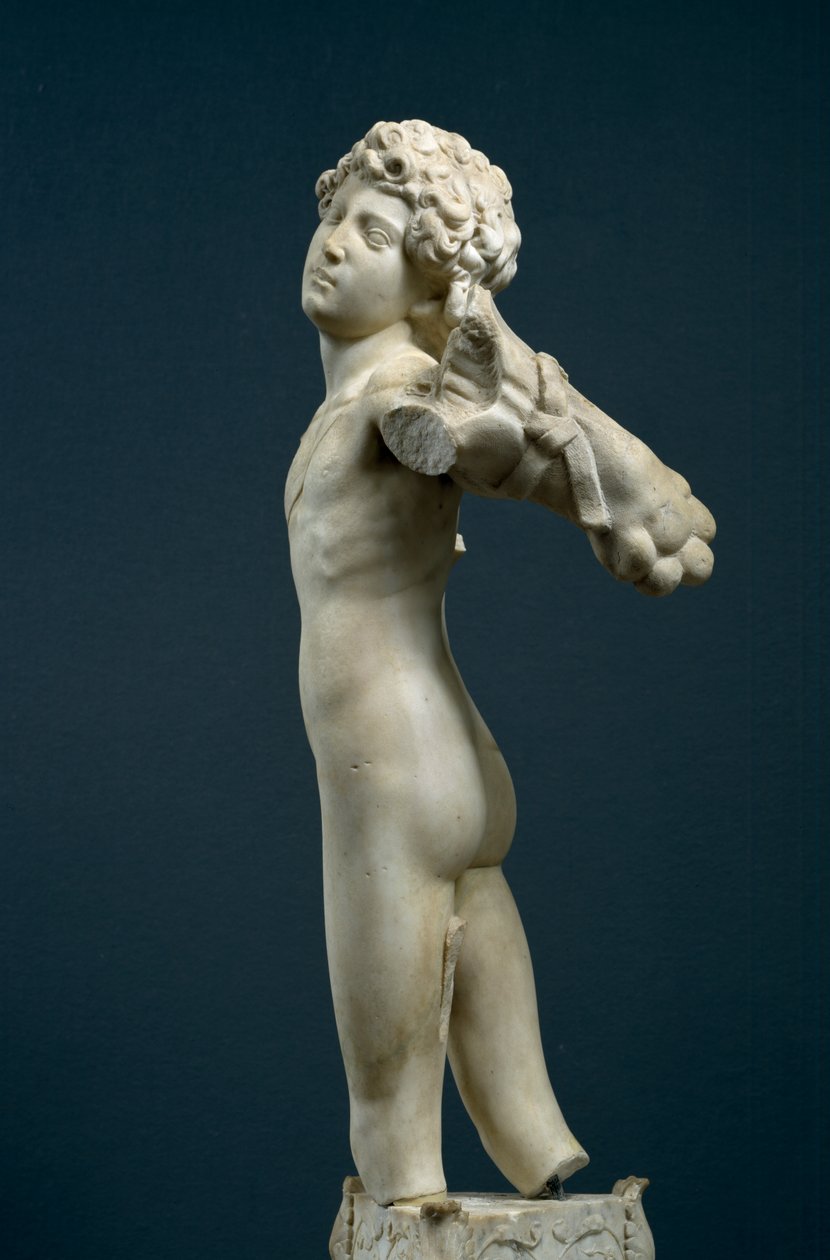 Mladý lukostřelec, cca 1490 (mramor) od Michelangelo Buonarroti