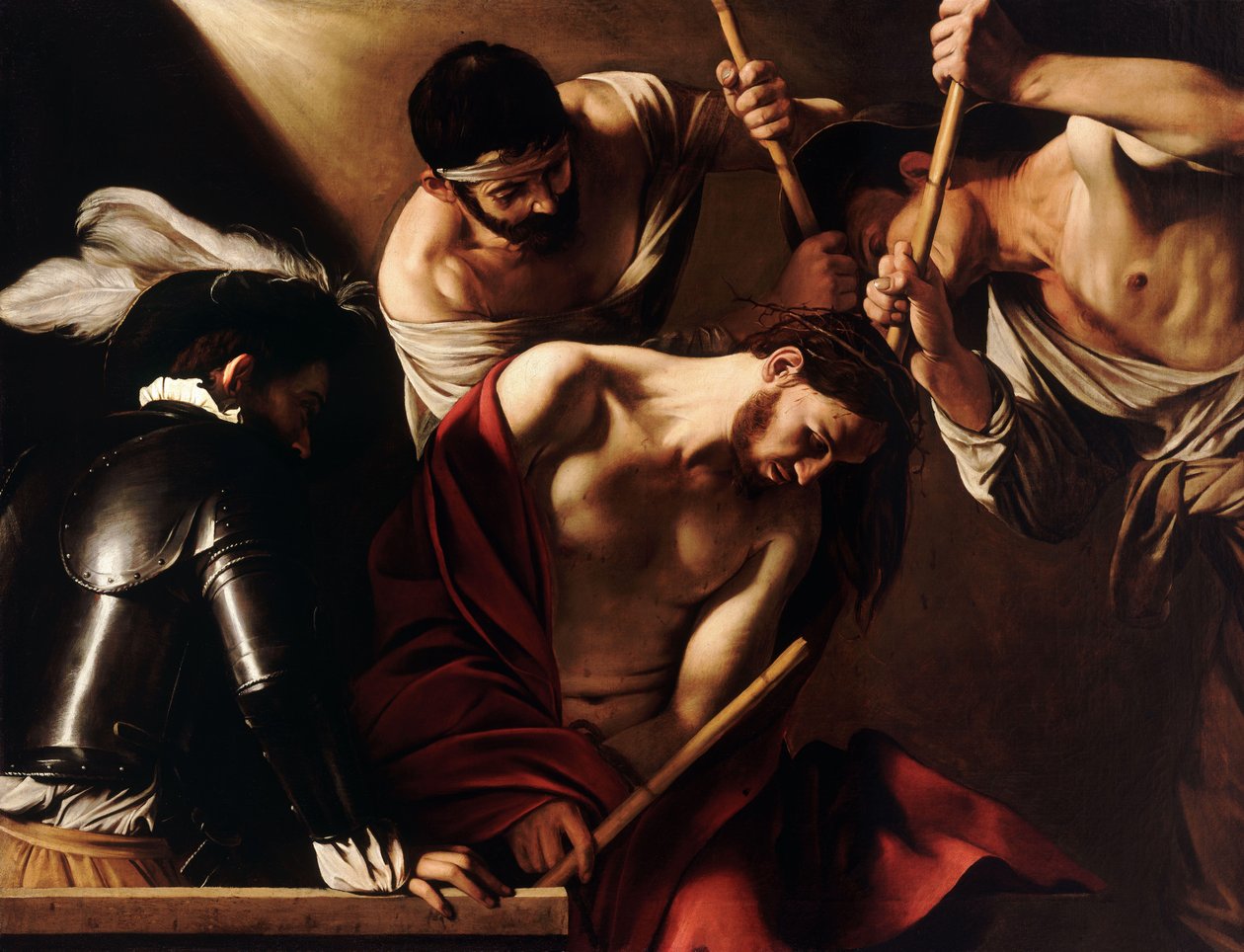 Korunování trním od Michelangelo Caravaggio