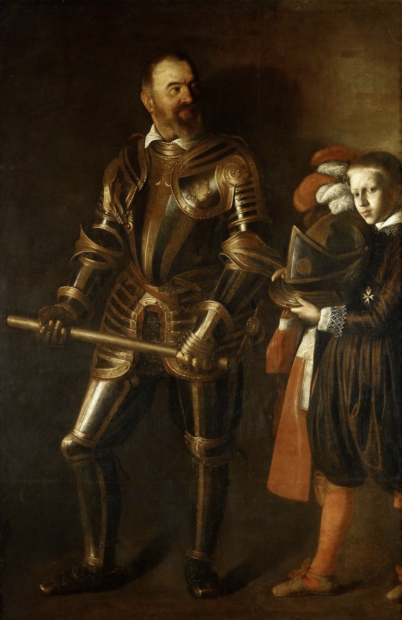 Alof de Wignacourt 1547-1622, velmistr Maltézského řádu od Michelangelo Merisi Caravaggio