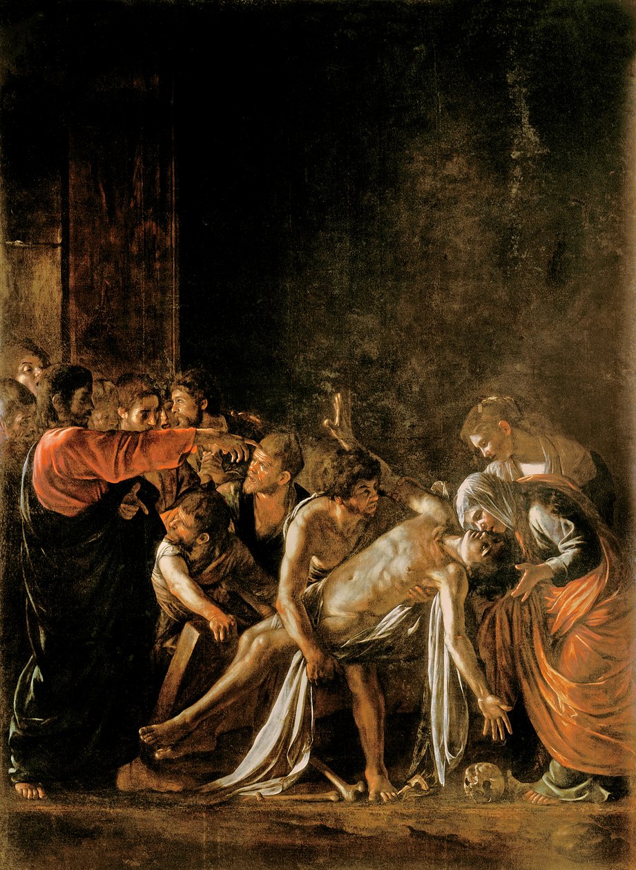 Vzkříšení Lazara (viz také 232098,94,95) od Michelangelo Merisi Caravaggio
