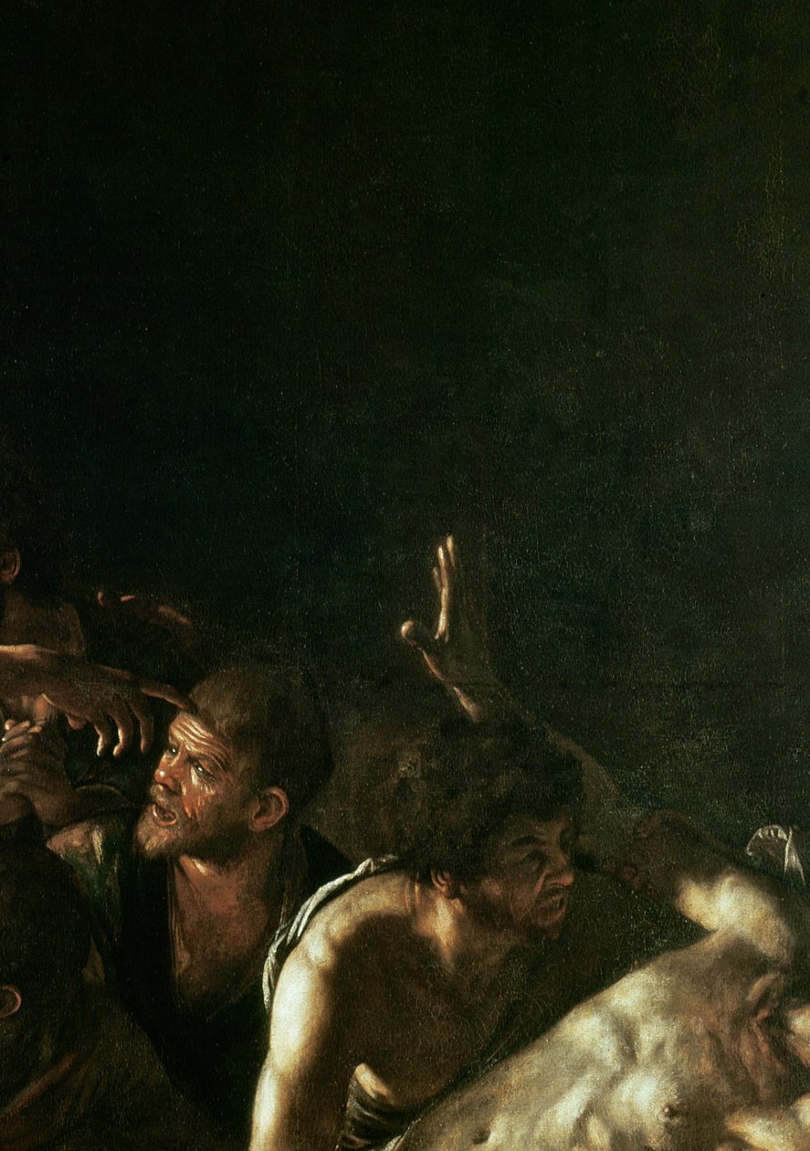 Vzkříšení Lazara (detail z 238777) od Michelangelo Merisi Caravaggio