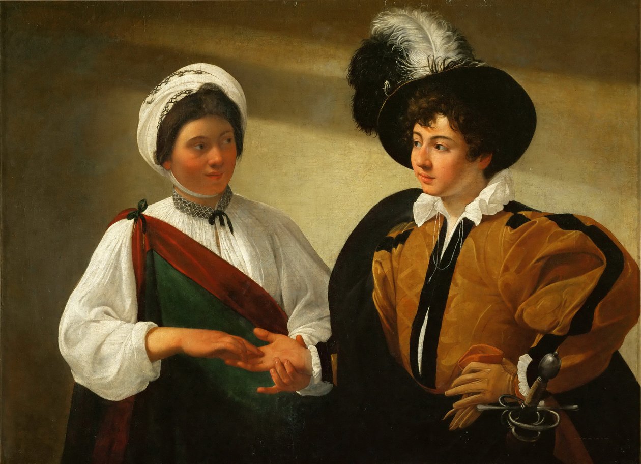 Věštkyně od Michelangelo Merisi Caravaggio
