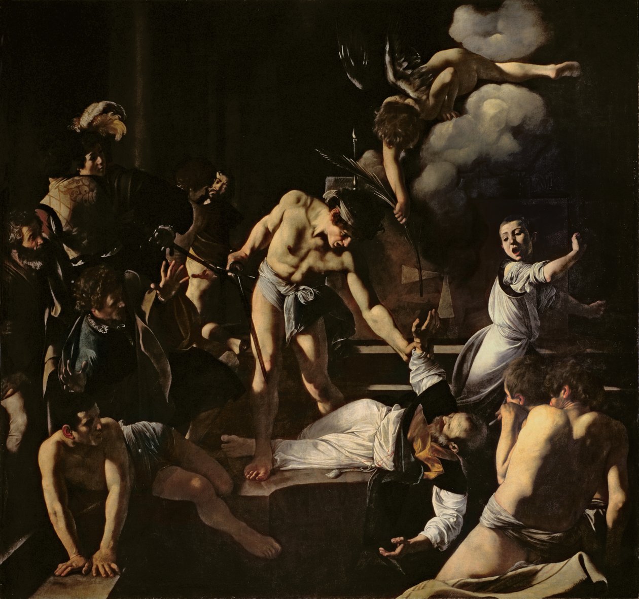 Umučení svatého Matouše, 1599-1600 od Michelangelo Merisi Caravaggio