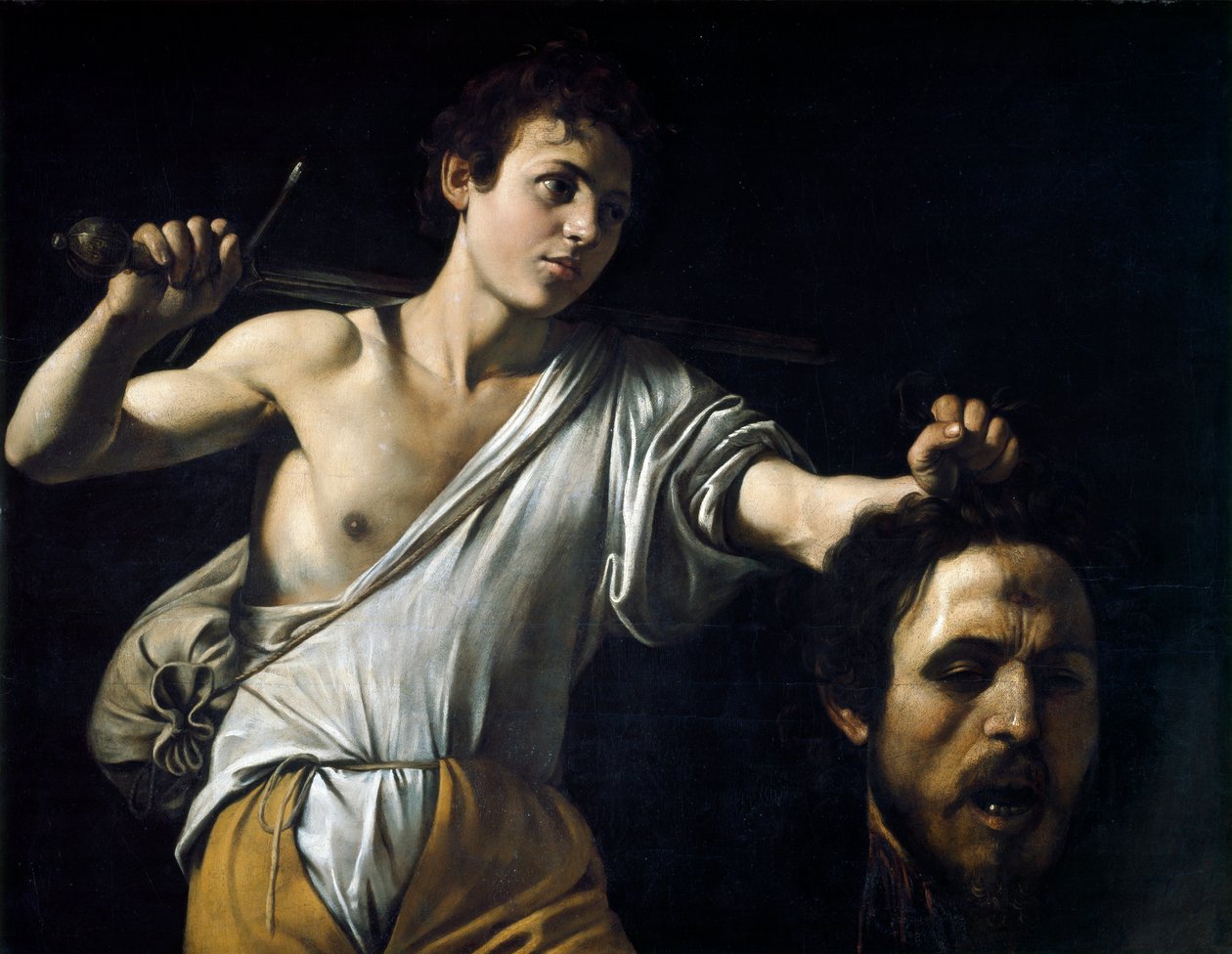 David s hlavou Goliáše, od Michelangelo Merisi da Caravaggio