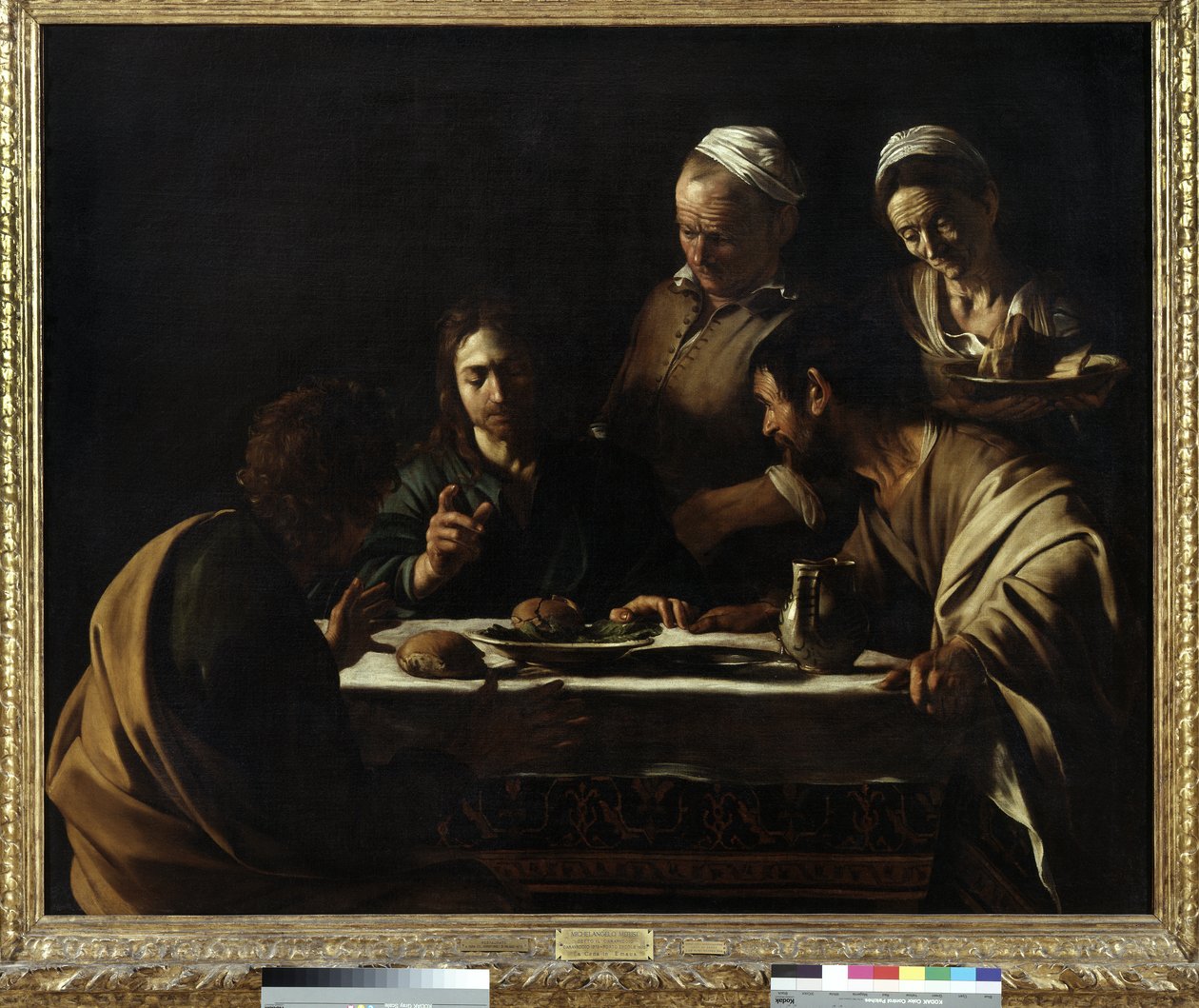 Večeře v Emauzích, 1606 od Michelangelo Merisi da Caravaggio
