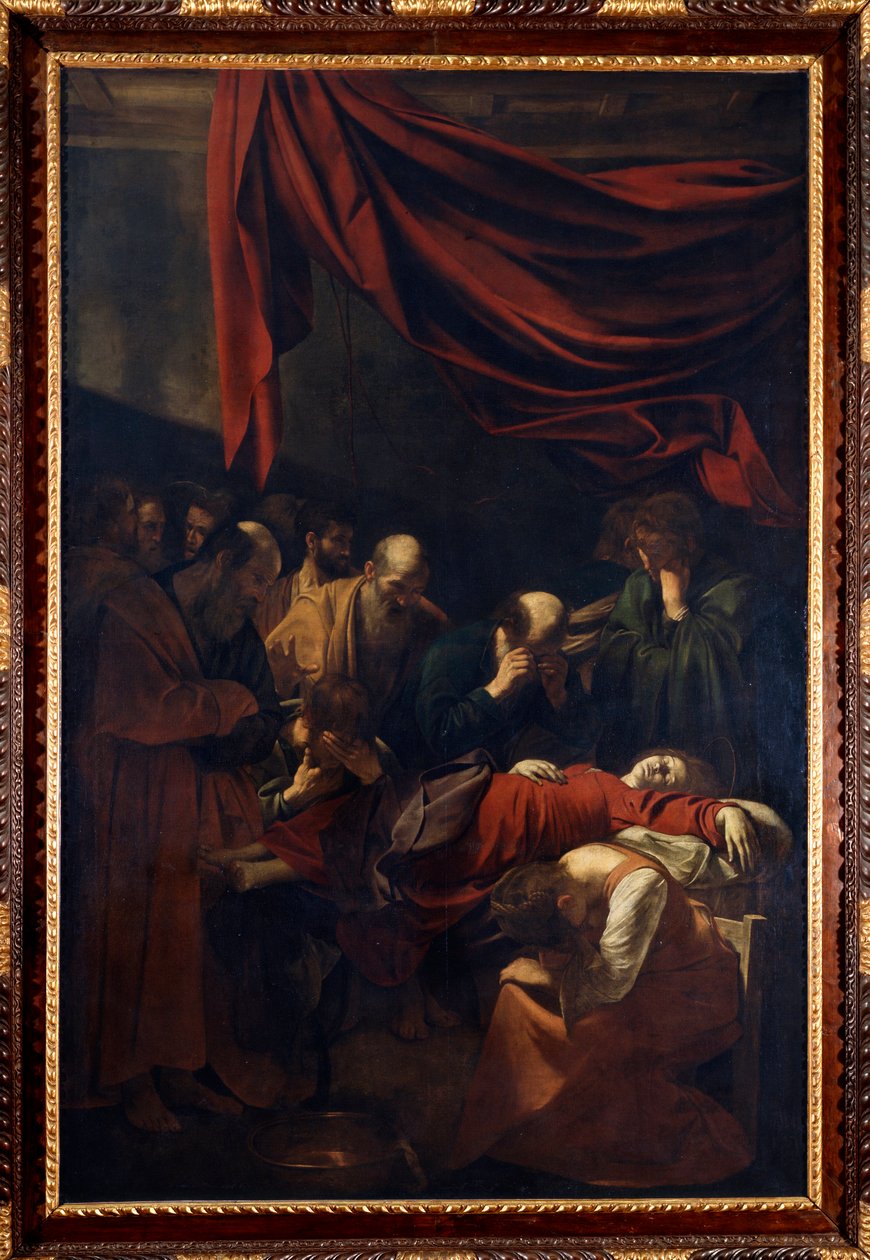 Smrt Panny od Caravaggia (il Caravaggio) od Michelangelo Merisi da Caravaggio