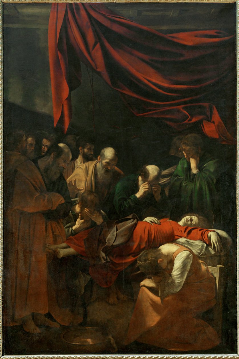 Smrt panny ... od Michelangelo Merisi da Caravaggio