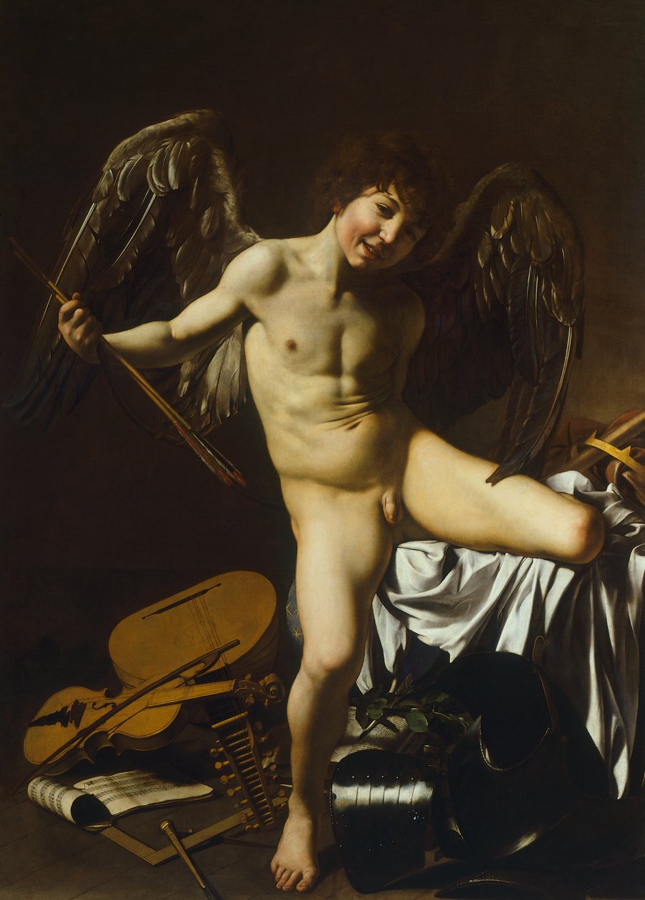 Vítězný Amor od Michelangelo Merisi da Caravaggio
