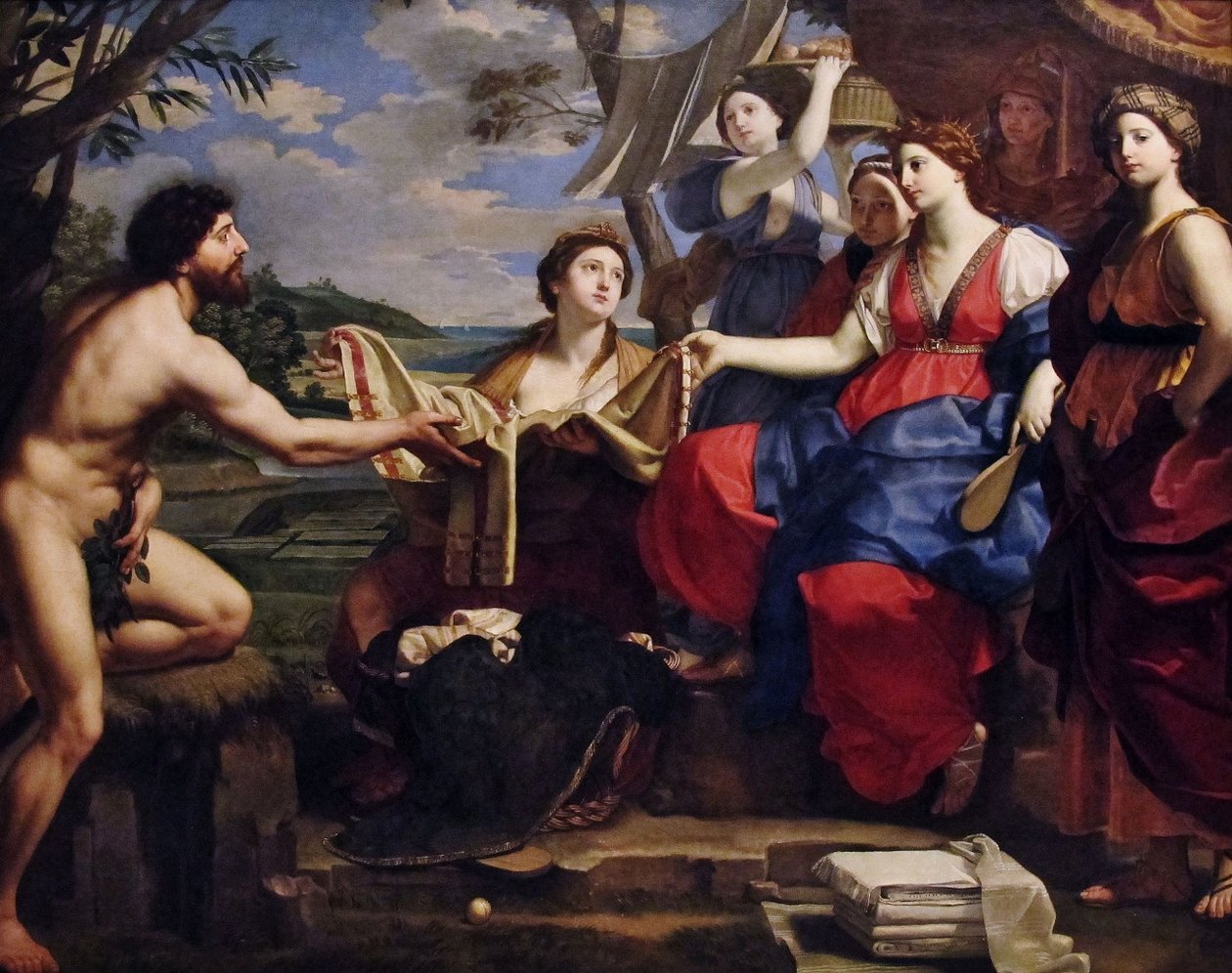 Ulysses a Nausicaan od Michele Desubleo