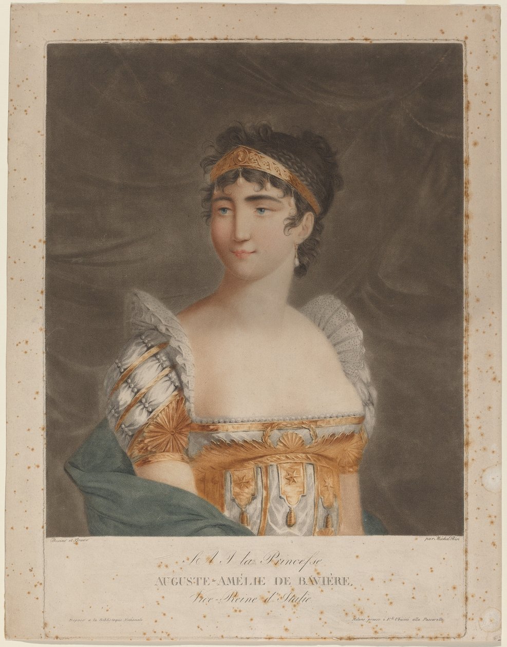 Princezna Auguste Amelie Bavorská od Michele Bisi